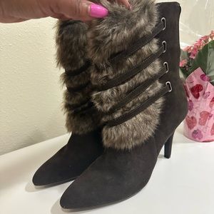 COPY - Worthington women’s faux fur boots